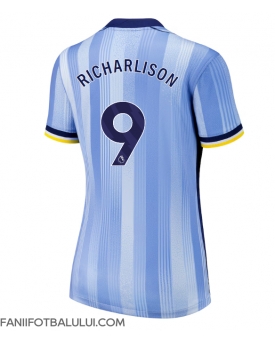Tottenham Hotspur Richarlison #9 Tricou Fotbal Replică 2024-25 Femei Deplasare